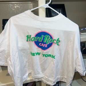 Vintage Hard Rock Cafe Cropped Tee